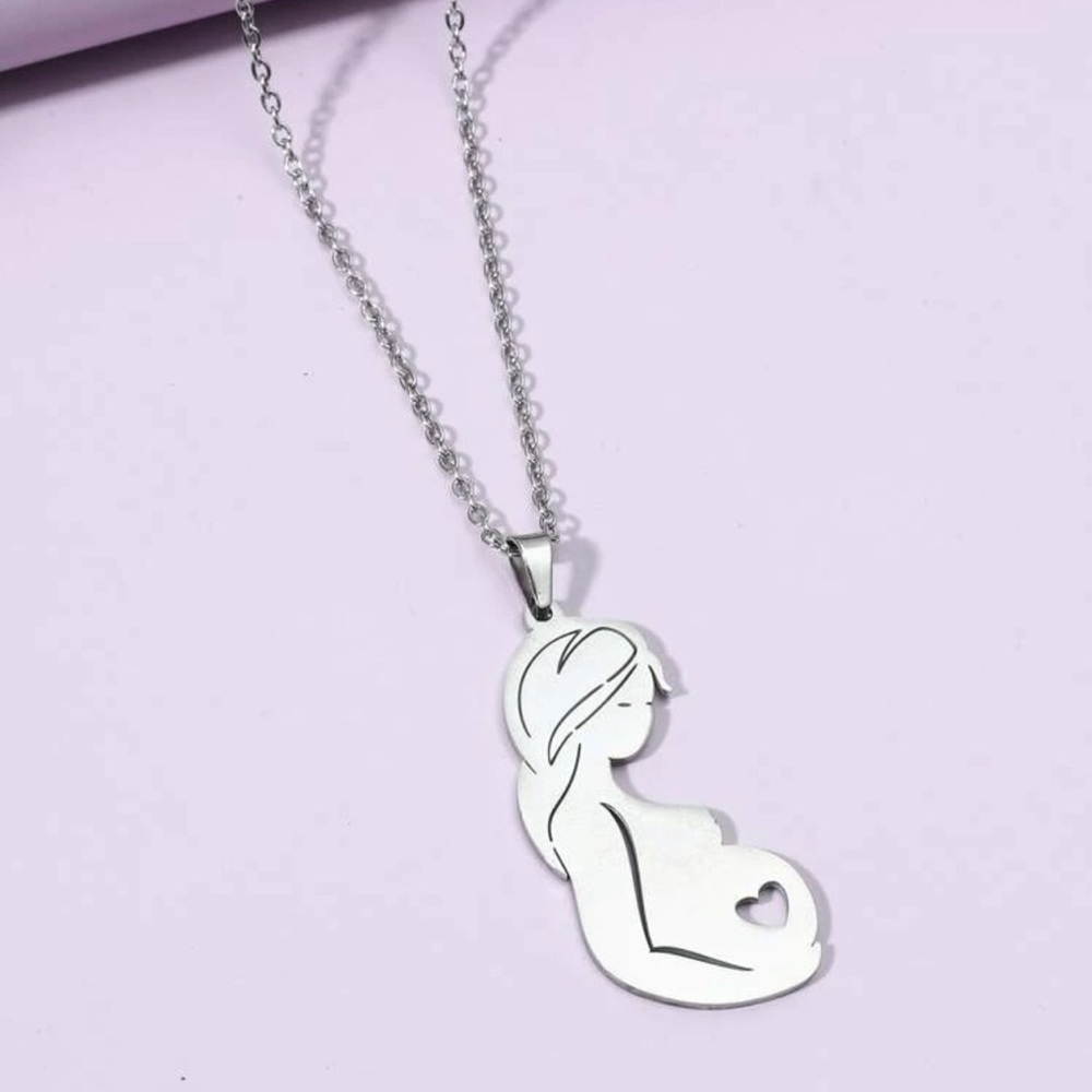 Pregnant mother necklace